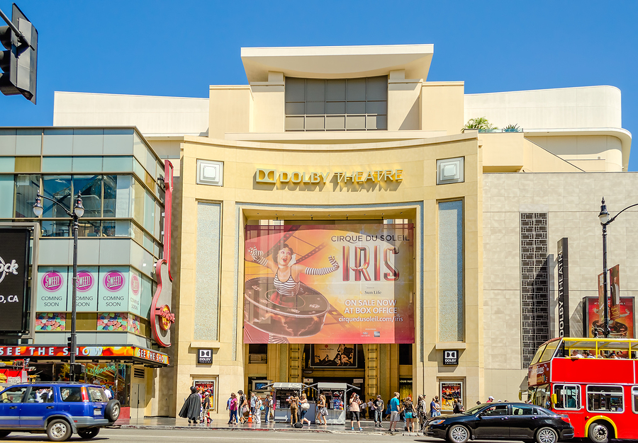 Dolby Theatre In Hollywood Boulevard, Los Angeles