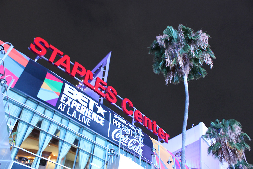 car service to staples center